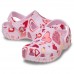 Crocs Classic VDay Clog παιδικό σαμπό Κ 209754-7CI  ροζ